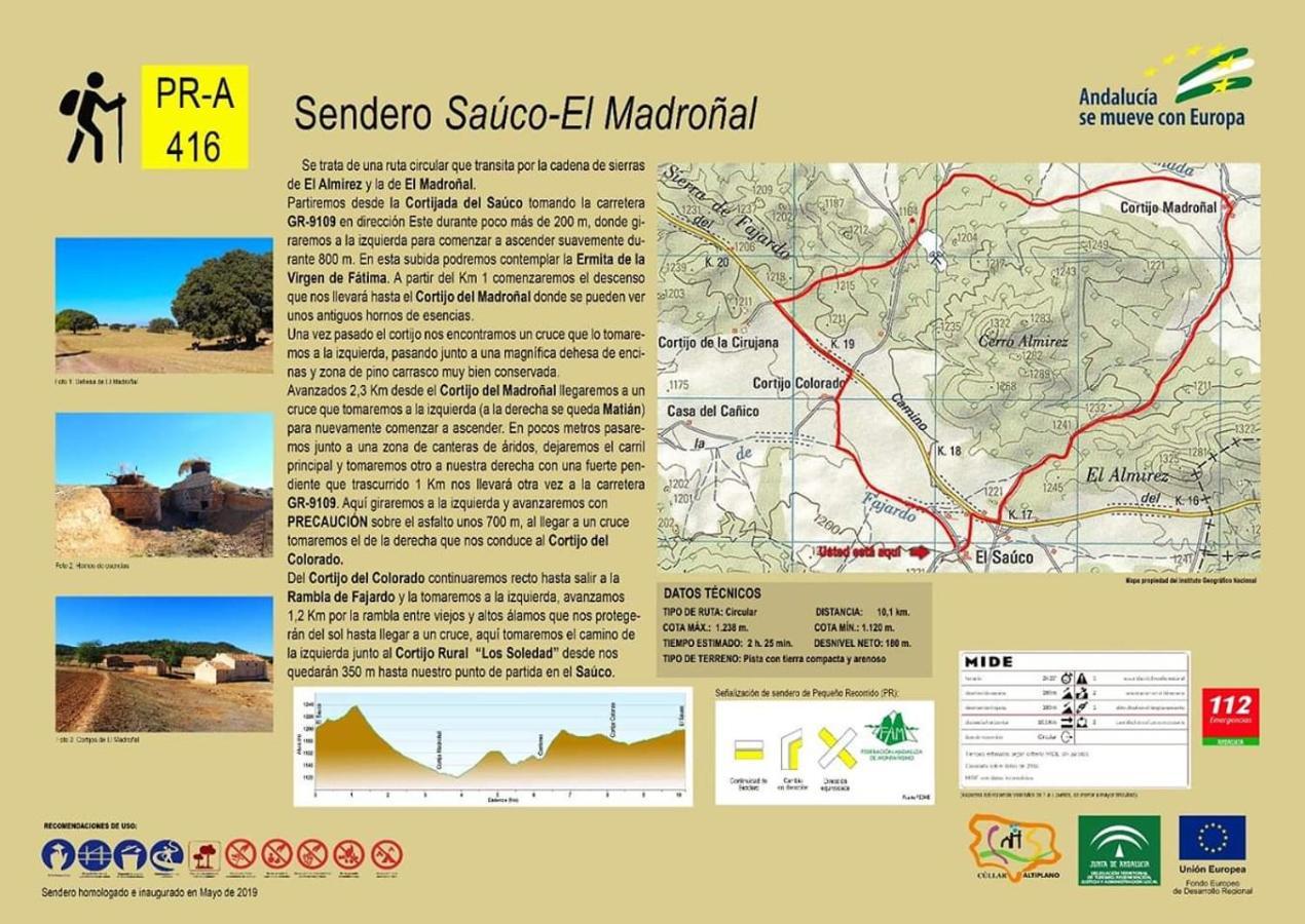 Cortijo Los Soledad El Sauco Exteriör bild